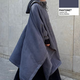 Manteau cape polaire « EVEREST CAPE-COAT » - OUMMI BASICS
