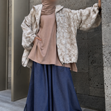 Palazzo effet jupe en jean « DENIM PALAZZO » - OUMMI BASICS
