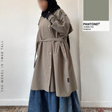 Trench-coat 3/4 à fermeture croisée « GRACE TRENCH » - OUMMI BASICS