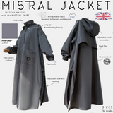 Adjustable K-way tunic “MISTRAL JACKET” - DAILY DRESS