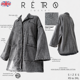 Oversized Denim Jacket "RETRO JACKET" Edition 2 - DAILY DRESS