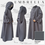 Veste coupe-vent oversize à fronces « UMBRELLA JACKET » - OUMMI BASICS