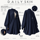 Top oversize effet seconde peau option mitaine « LE DAILY SKIN » - OUMMI BASICS