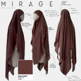 Khimar à double pointe "MIRAGE" - DAILY DRESS