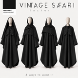 Veste oversize "VINTAGE SAFARI JACKET" - OUMMI BASICS