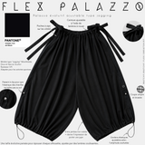 Palazzo évolutif ajustable type jogging « FLEX PALAZZO » - OUMMI BASICS