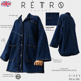 Oversized Denim Jacket "RETRO JACKET" Edition 2 - DAILY DRESS