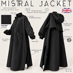 Tunique K-way ajustable « MISTRAL JACKET » - OUMMI BASICS