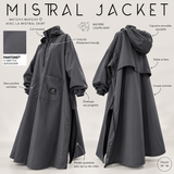 Tunique K-way ajustable « MISTRAL JACKET » - OUMMI BASICS