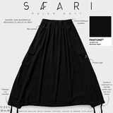 Saroual oversize K-way "SAFARI HAREM PANT" - OUMMI BASICS
