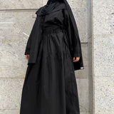 Maxi jupe en coton ajustable « ESSENTIAL SKIRT » - OUMMI BASICS