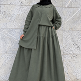 Chemisier oversize 100% Coton "CLAUDINE BREEZE BLOUSE" - OUMMI BASICS