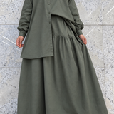 Chemisier oversize 100% Coton "CLAUDINE BREEZE BLOUSE" - OUMMI BASICS