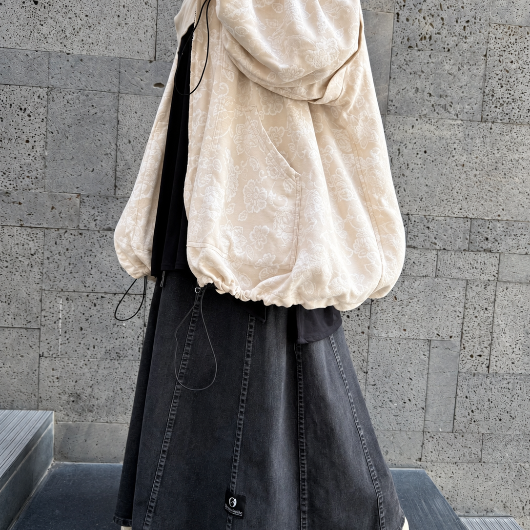 Jupe en jean oversize « URBANISTA DENIM SKIRT » - OUMMI BASICS