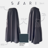 Jupe oversize à poches "SAFARI SKIRT" - DAILY DRESS