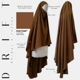 Khimar à fentes « DRIFT KHIMAR » - OUMMI BASICS