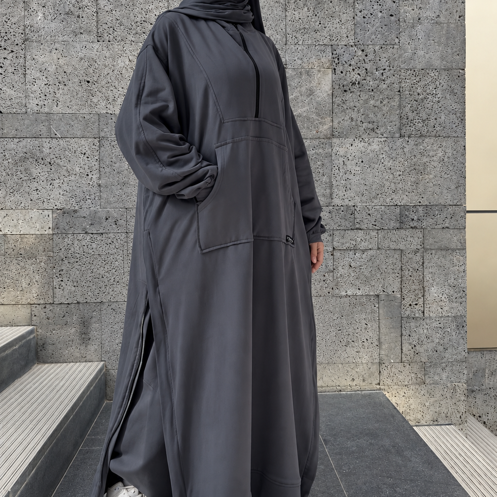 Langes Oversize-Sweatshirt „CHILLFIT TUNIC“ – OUMMI BASICS
