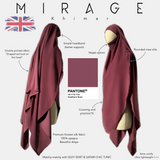 Double-pointed khimar "MIRAGE" - DAILY DRESS