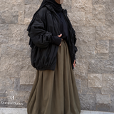 Oversized Bubble Maxi Skirt - OUMMI BASICS