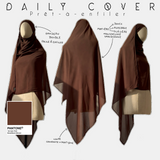 Pack duo Hijab prêt-à-enfiler "DAILY COVER" - DAILY DRESS