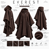 Mantella in pile «EVEREST CAPE-COAT» - OUMMI BASICS