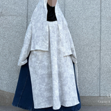 Tunique longue capuche-hijab intégré « SLAVIC HERITAGE TUNIC » - OUMMI BASICS