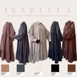 Chemisier à fronces "ISABELLA" - OUMMI BASICS