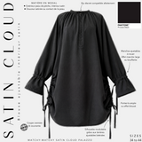Blouse ajustable féminine « SATIN CLOUD BLOUSE » - OUMMI BASICS