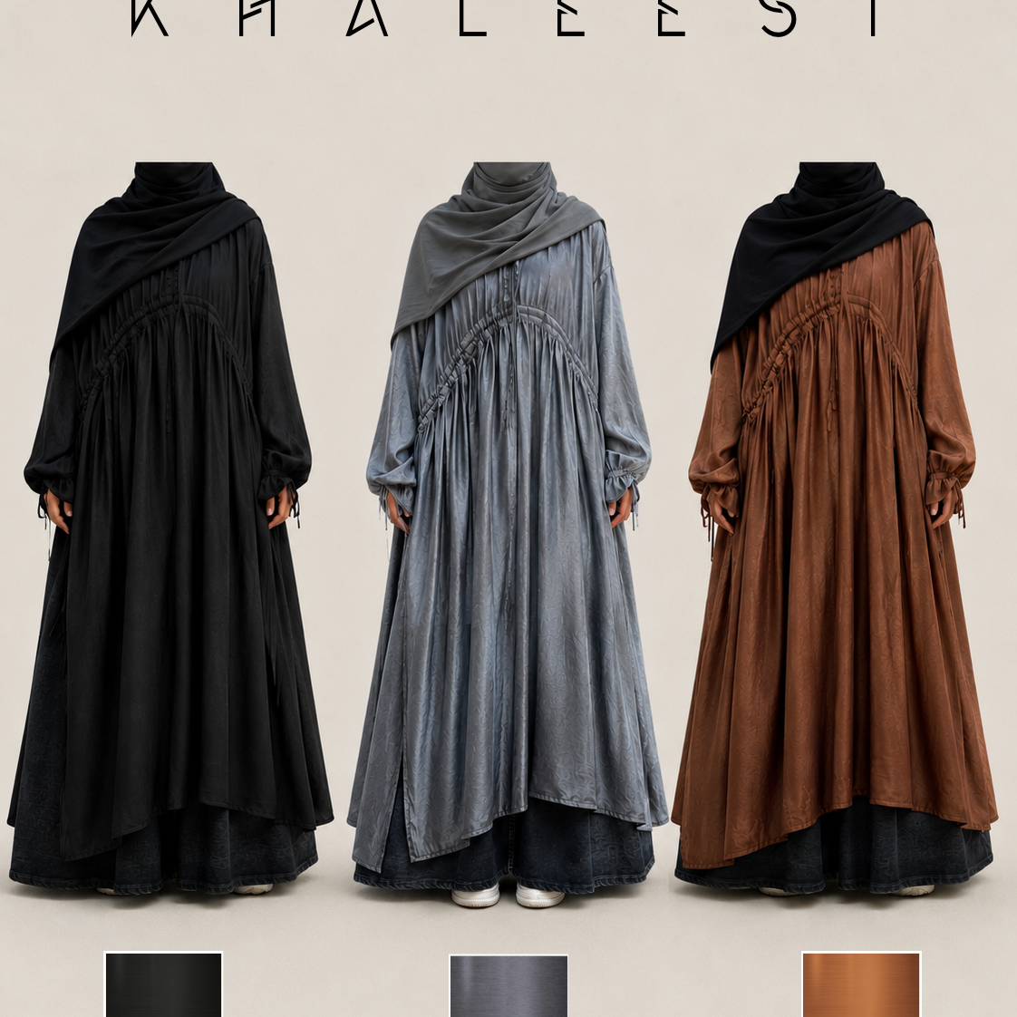Lange, lockere Tunika „KHALEESI TUNIC“ – OUMMI BASICS
