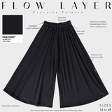 Palazzo ajustable oversize « FLOW LAYER » - OUMMI BASICS