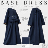 Robe T-Shirt longue basique « BASE DRESS » - OUMMI BASICS