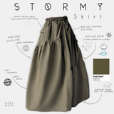 Jupe waterproof doublée polaire « STORMY SKIRT » - DAILY DRESS