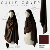 Pack duo Hijab prêt-à-enfiler "DAILY COVER" - DAILY DRESS