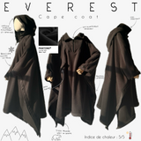 Manteau cape polaire « EVEREST CAPE-COAT » - DAILY DRESS