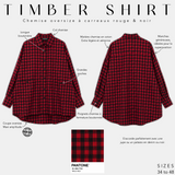 Chemise oversize à carreaux « TIMBER SHIRT » - OUMMI BASICS