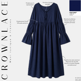 Maxi tunique à fronces « CROWNLACE TUNIC™ »