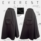 Jupe oversize en polaire "EVEREST SKIRT" - DAILY DRESS