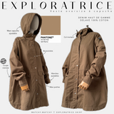 Veste oversize à capuche « EXPLORATRICE JACKET » - OUMMI BASICS