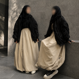 Oversized Bubble Maxi Skirt - OUMMI BASICS