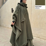 Manteau cape polaire « EVEREST CAPE-COAT » - DAILY DRESS