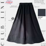 Maxi jupe en coton piqué « CLUB LINE SKIRT » - OUMMI BASICS