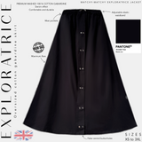 Jupe oversize en gabardine de coton « EXPLORATRICE SKIRT » - OUMMI BASICS
