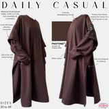 Top mitaine manches T-shirt "DAILY CASUAL" - OUMMI BASICS