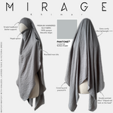 Khimar à double pointe "MIRAGE" - OUMMI BASICS