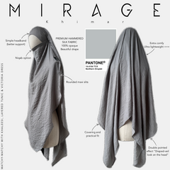 Khimar à double pointe "MIRAGE" - OUMMI BASICS