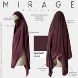 Khimar à double pointe "MIRAGE" - OUMMI BASICS
