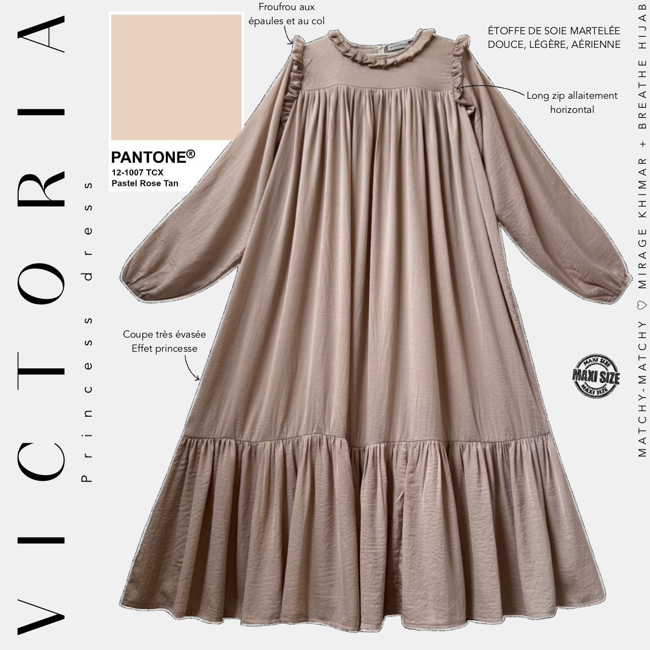 Abaya femme Victoria - OUMMI MUSLIM