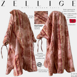 Tunique drapée ethnique « ZELLIGE TUNIC » - OUMMI BASICS