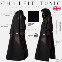Sweat long oversize "CHILLFIT TUNIC" - OUMMI BASICS