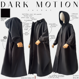 Veste longue à capuche « DARK MOTION JACKET » - OUMMI BASICS
